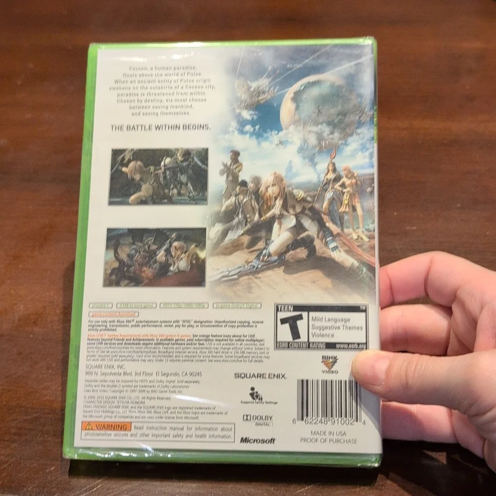 Xbox 360 Final Fantasy XIII SEALED